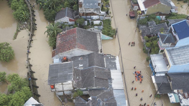 Hujan 3 Jam, Sejumlah Perumahan di Kota Bekasi Kebanjiran