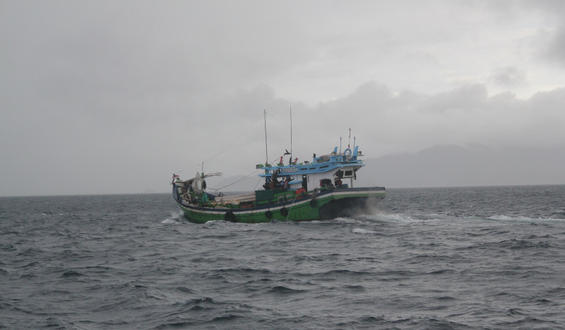 Kapal Ikan Berbendera Indonesia Tertangkap di Papua Nugini