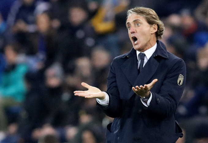 Mancini tidak Ingin Italia Bertemu Portugal di Babak Playoff