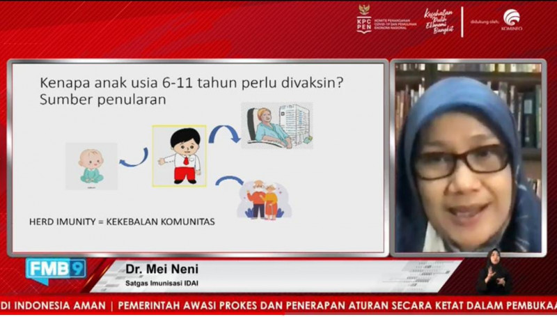 Dengan Vaksinasi Covid-19 Anak, Cegah Anak Jadi Sumber Penularan