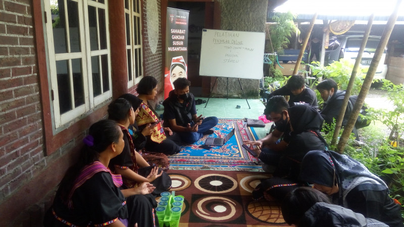 Sahabat Ganjar Gelar Baksos dan Pelatihan bagi UMKM di Lombok Tengah 
