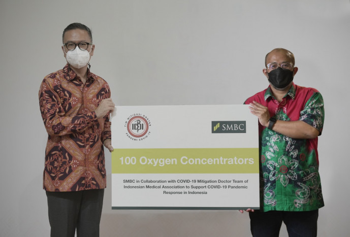 Gandeng Kemenkes dan PB IDI, SMBC Donasikan 100 Unit Konsentrator Oksigen 