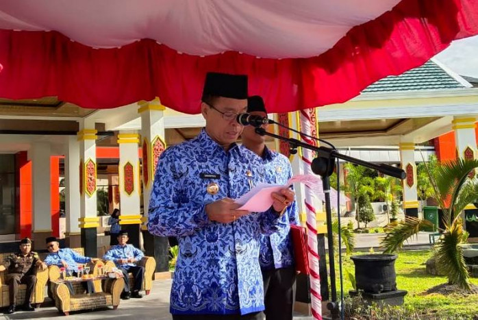 Bupati Minta Warga Katingan Nikmati Tahun Baru di Rumah Saja