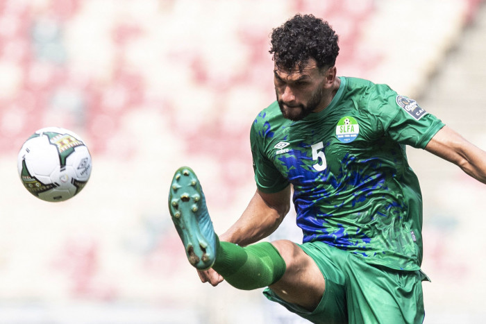 Caulker Bahagia Bela Sierra Leone di Piala Afrika