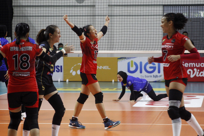 Pertamina Fastron Menangi Putaran Pertama Proliga