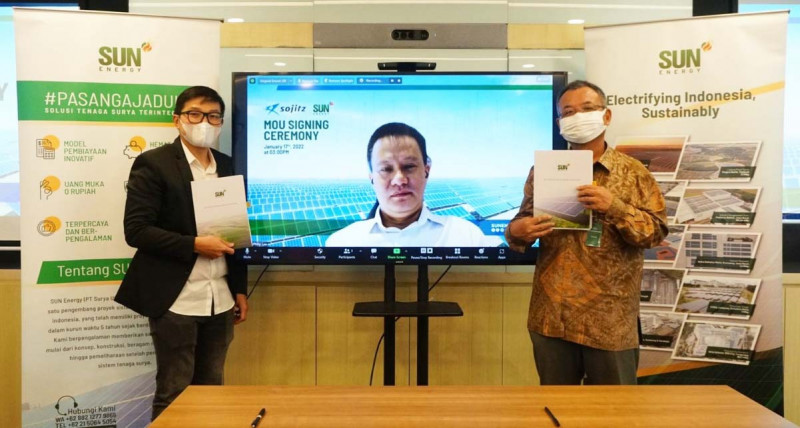 SUN Energy dan Sojitz Dorong Proyek PLTS di Kawasan Industri GIIC