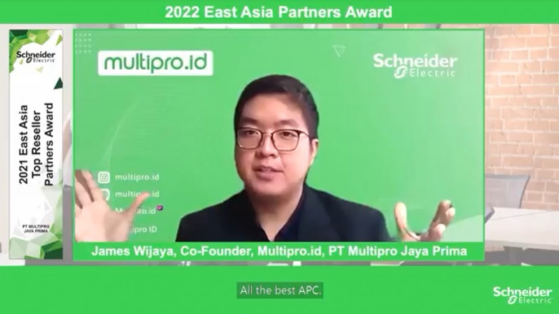 Multipro.id Raih Penghargaan East Asia Top Reseller dari APC