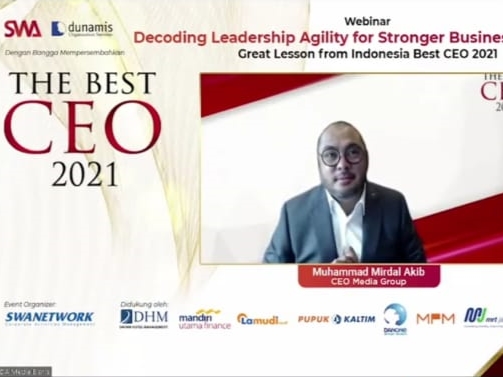 Mohammad Mirdal Akib Jadi CEO Terbaik Indonesia 2021