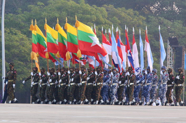 Pakar HAM PBB: Tiongkok-Rusia Pasok Senjata untuk Junta Myanmar