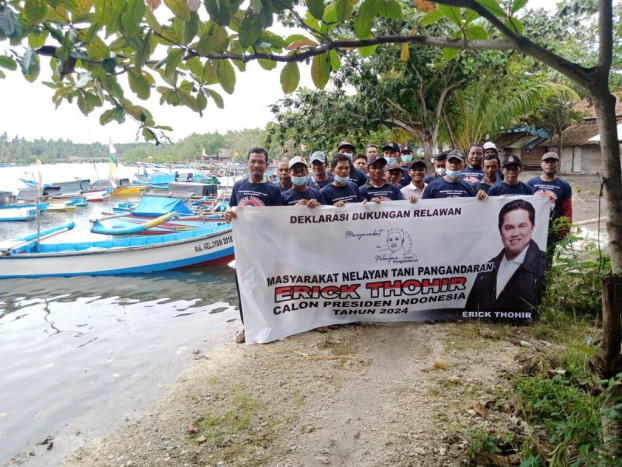 Nelayan dan Petani Pangandaran Dukung Erick Thohir Maju Capres 2024