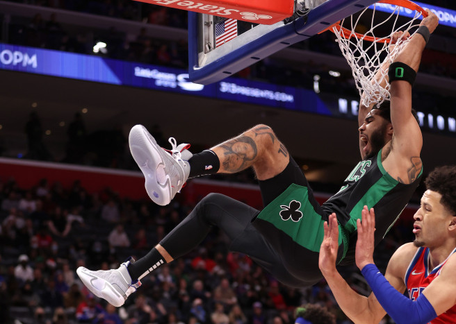 Tampil Dominan di Kuarter Keempat, Celtics Tekuk Pistons