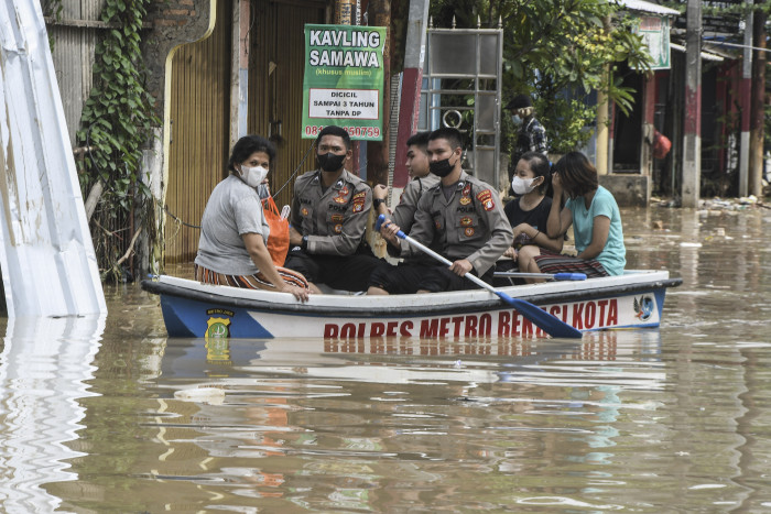 Banjir Landa Empat Kecamatan di Wilayah Kota Bekasi