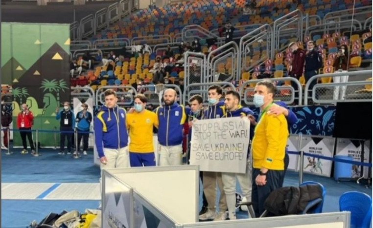 Tidak Mau Bertanding Melawan Rusia, Tim Anggar Ukraina Mundur dari Kejuaraan Dunia