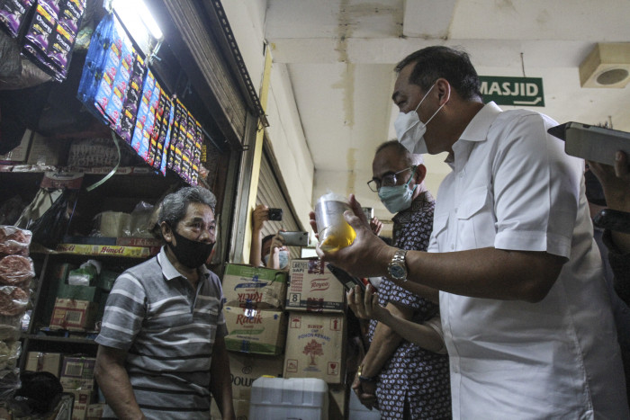  Mendag masih Temukan Harga Minyak Goreng Melebihi HET di Pasar Kramat Jati