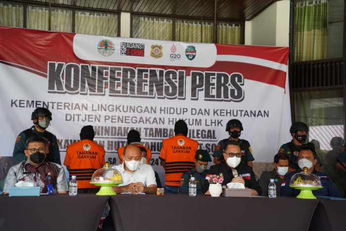 KLHK Tindak Pelaku Tambang Ilegal di Tahura Bukit Soeharto Kaltim