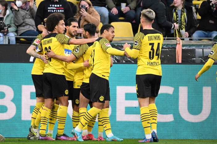 Menang Tipis Atas Bielefeld, Dortmund Pangkas Jarak dari Bayern