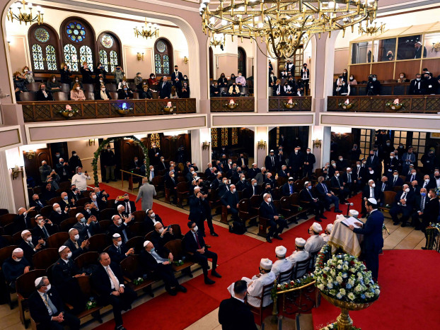Presiden Israel Akhiri Perjalanan Turki dengan Kunjungan Sinagog