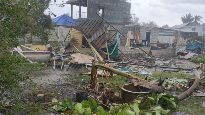 Angin Puting Beliung Terjang Bangka Tengah, Empat Warga Terluka