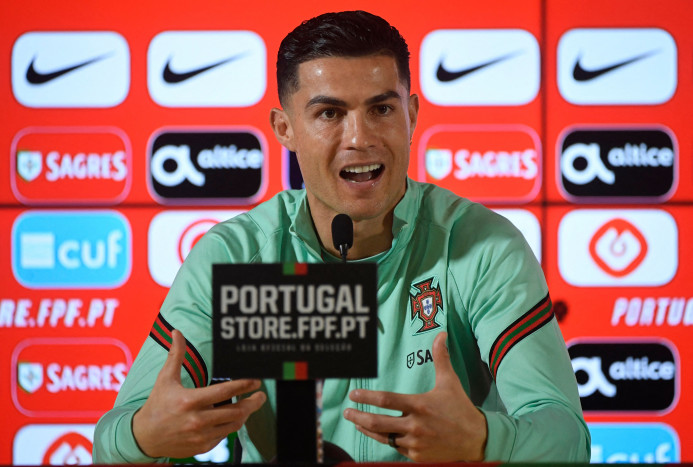 Ronaldo Sebut Laga melawan Makedonia Utara sebagai Laga Hidup Mati