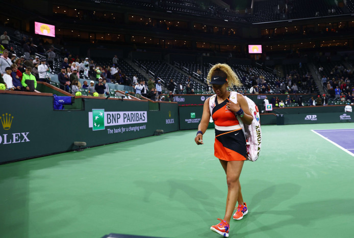 Osaka Tersingkir di Putaran Kedua Indian Wells