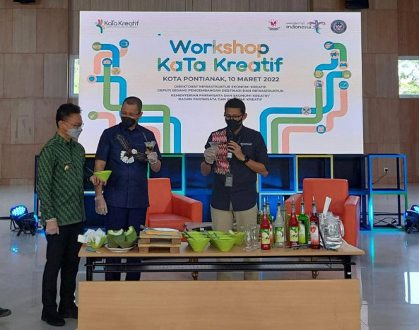 Menteri Sandiaga Uno Dorong Pelaku Usaha Kuliner Tingkatkan Kualitas Produk