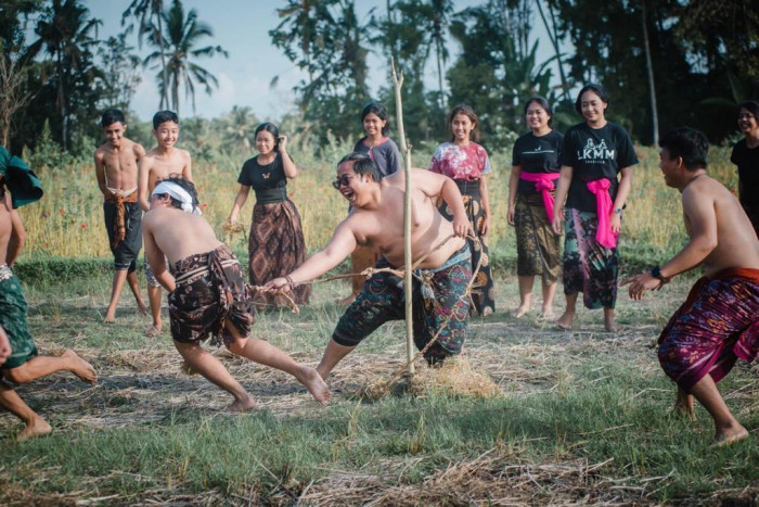 Permainan Tradisional Megandu Asal Tabanan Diusulkan Masuk WBTB