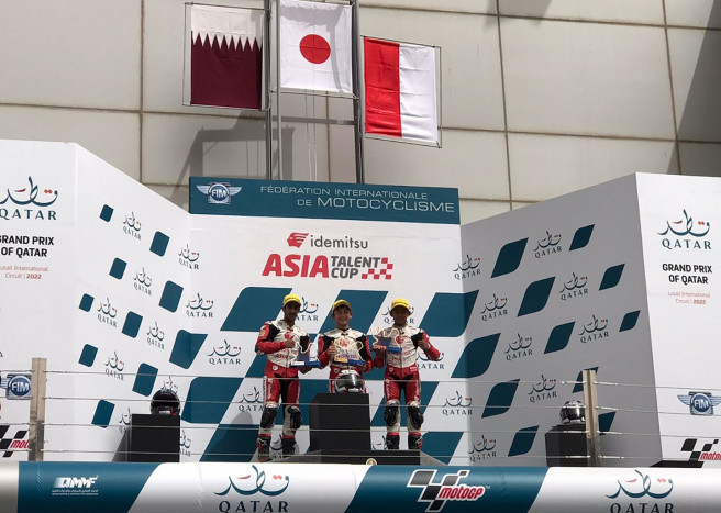 Pembalap Binaan Astra Honda Kibarkan Merah Putih di IATC Qatar