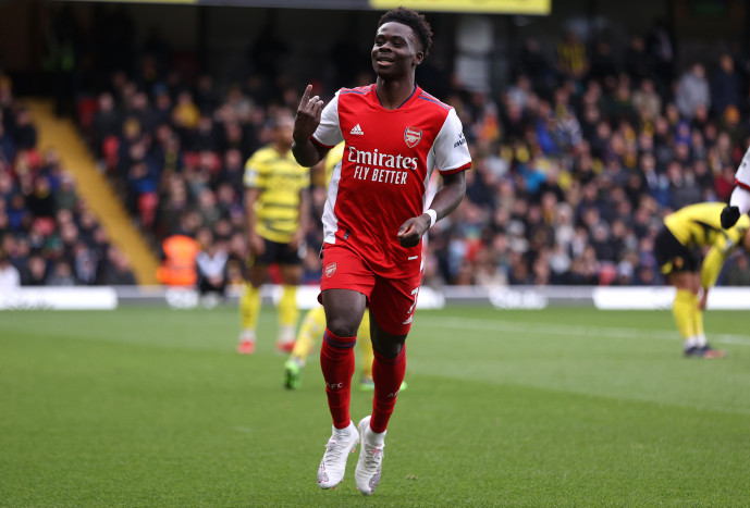 Gulung Watford, Arsenal Merangsek ke Empat Besar