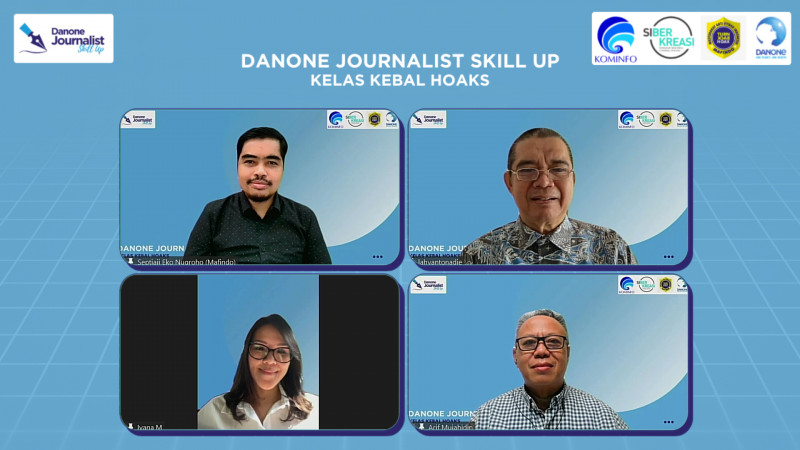 Danone Journalist Skill Up Edukasi Jurnalis Bagaimana Tangkal Hoaks