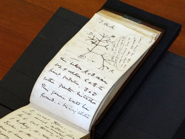 Hilang Selama 20 Tahun, Buku Caatan Charles Darwin Ditemukan