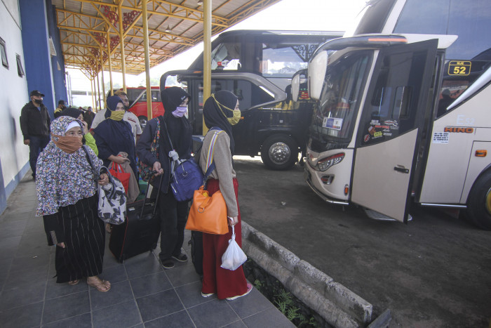 Terminal Jatijajar Depok Siapkan 48 Bus Mudik Gratis