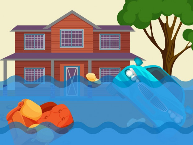 Ribuan Rumah Warga Terendam Banjir di Kota Bontang