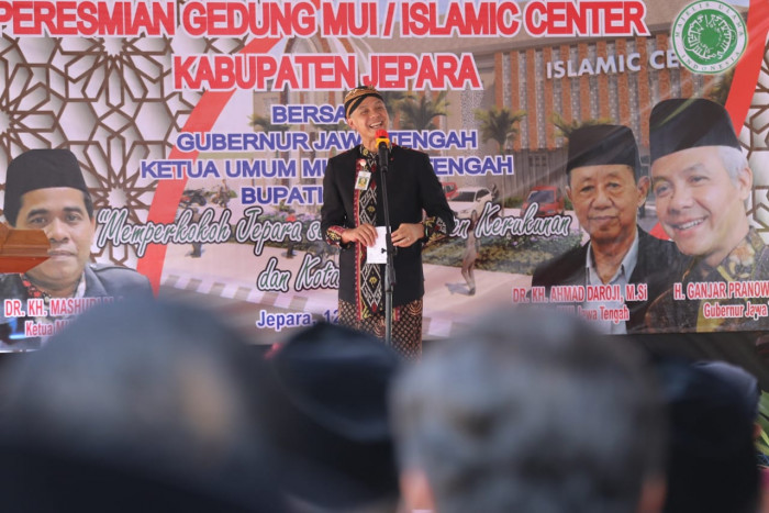 Ganjar Resmikan Jepara Islamic Center, Harap Jadi Pusat Penyebaran Agama dan Kerukunan