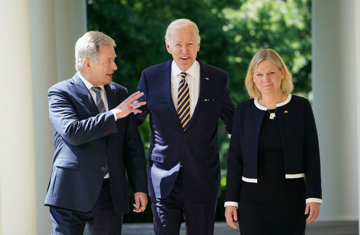 Biden Kawal Finlandia dan Swedia Gabung NATO