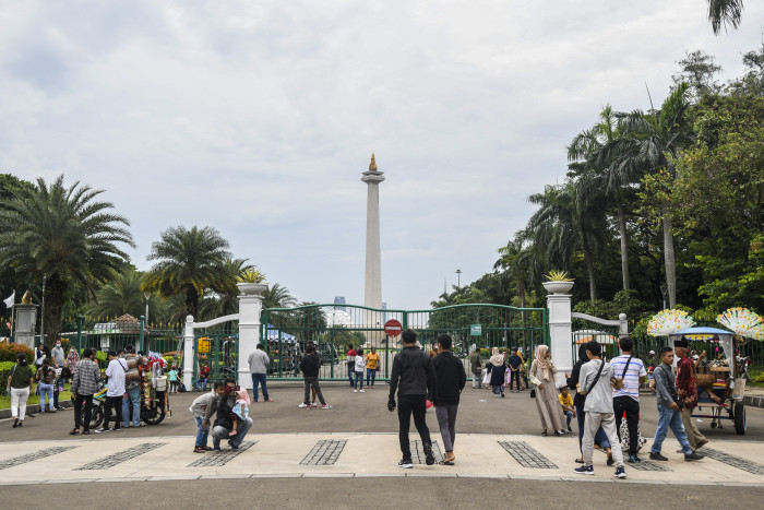 Jakarta PPKM Level 1, Monas Tunggu Instruksi Pemprov DKI Untuk Pembukaan Kembali