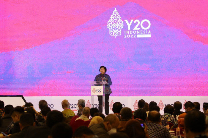 Menteri LHK Dorong Y20 Tunjukkan Aksi Lingkungan dan Iklim Konkret