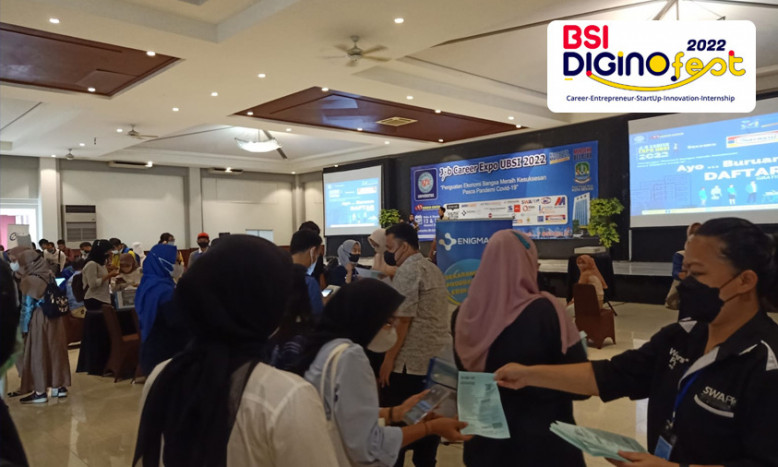 BSI DiginoFest 2022 Sajikan Peluang Karier, Magang, dan Buka Wirausaha 