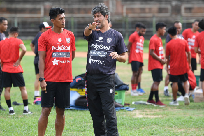 Teco tidak Sabar Jajal Training Ground Bali United