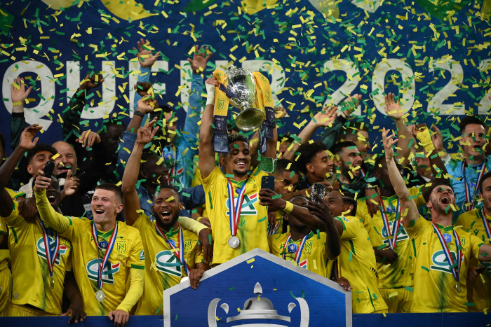 Penantian 22 Tahun Akhirnya Nantes Juara Piala Prancis