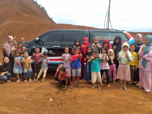  Yayasan Life After Mine Kirim Bantuan untuk Korban Banjir di Lebak