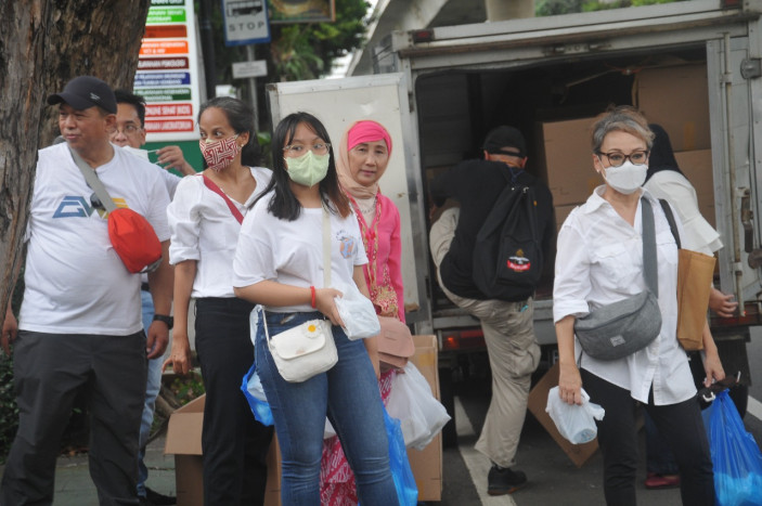 Serukan Indonesia Guyub, Gabungan Relawan dan Masyarakat Bagikan 1.600 Takjil