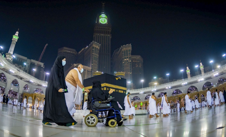 Jemaah Calon Haji Asal Cianjur Mulai Ikuti Bimbingan Manasik Haji
