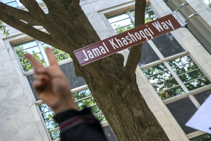 Jalan di Depan Kedubes Arab Saudi di Washington Kini Bernama Jamal Khashoggi Way