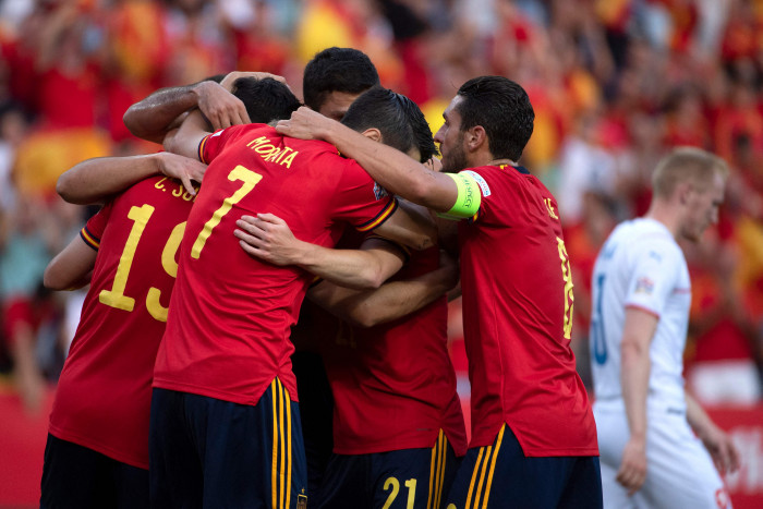 Spanyol Bukukan Kemenangan Kedua di Liga Negara UEFA