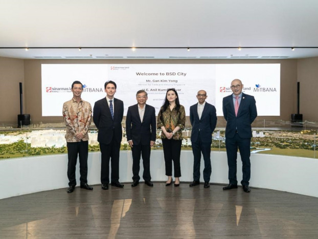 Menteri Singapura Kunjungi Kawasan Transportasi Multimoda Pertama di Jabodetabek