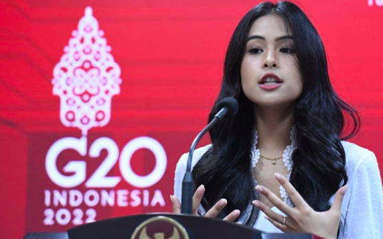 Maudy Ayunda Ajak Generasi Muda Peduli dengan Pembahasan di G20