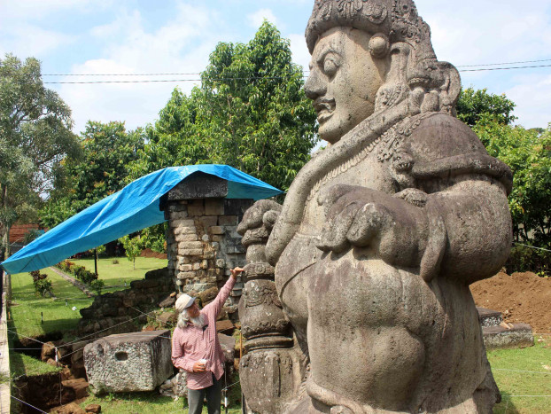 BPCB Ekskavasi Arca Dwarapala, Masterpiece Kerajaan Tumapel
