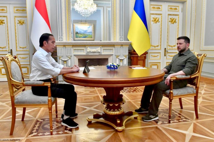 Presiden: Kunjungan ke Ukraina Wujud Kepedulian Indonesia