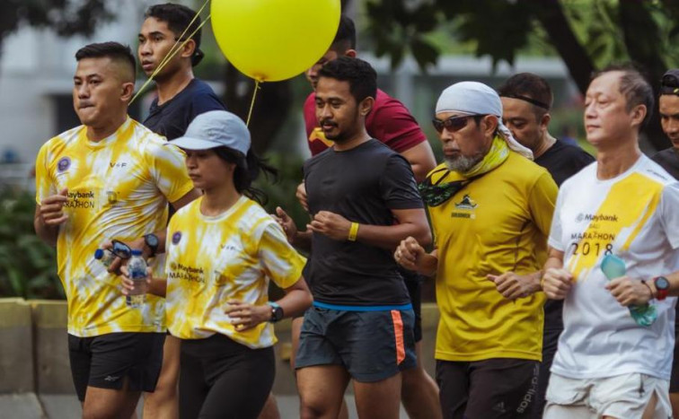 Kegiatan Road to Maybank Marathon 2022 Bali Digelar di Car Free Day, Jakarta