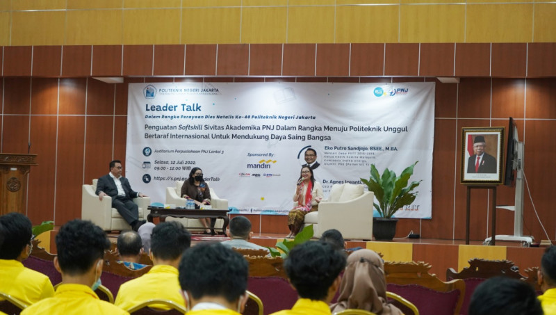 Leader Talk: Penguatan Softskill Sivitas Akademika PNJ Optimalkan Daya Saing